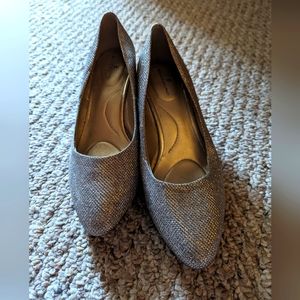 Super sparkly party heels